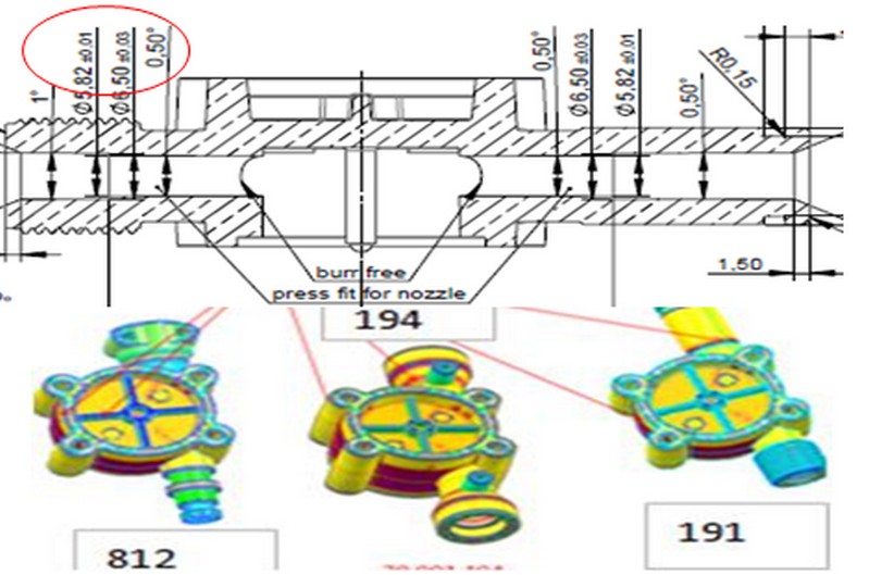 Lautsprecherabdeckung Lautsprecherdeckel aus ABS-Materiallöchern Abstand 1 mm